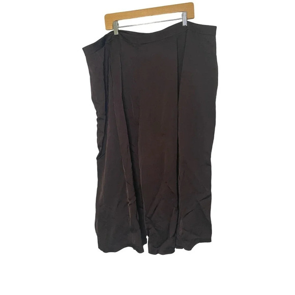 Vince Satin Pleat Pants Size 22 Plus - Picture 4 of 10